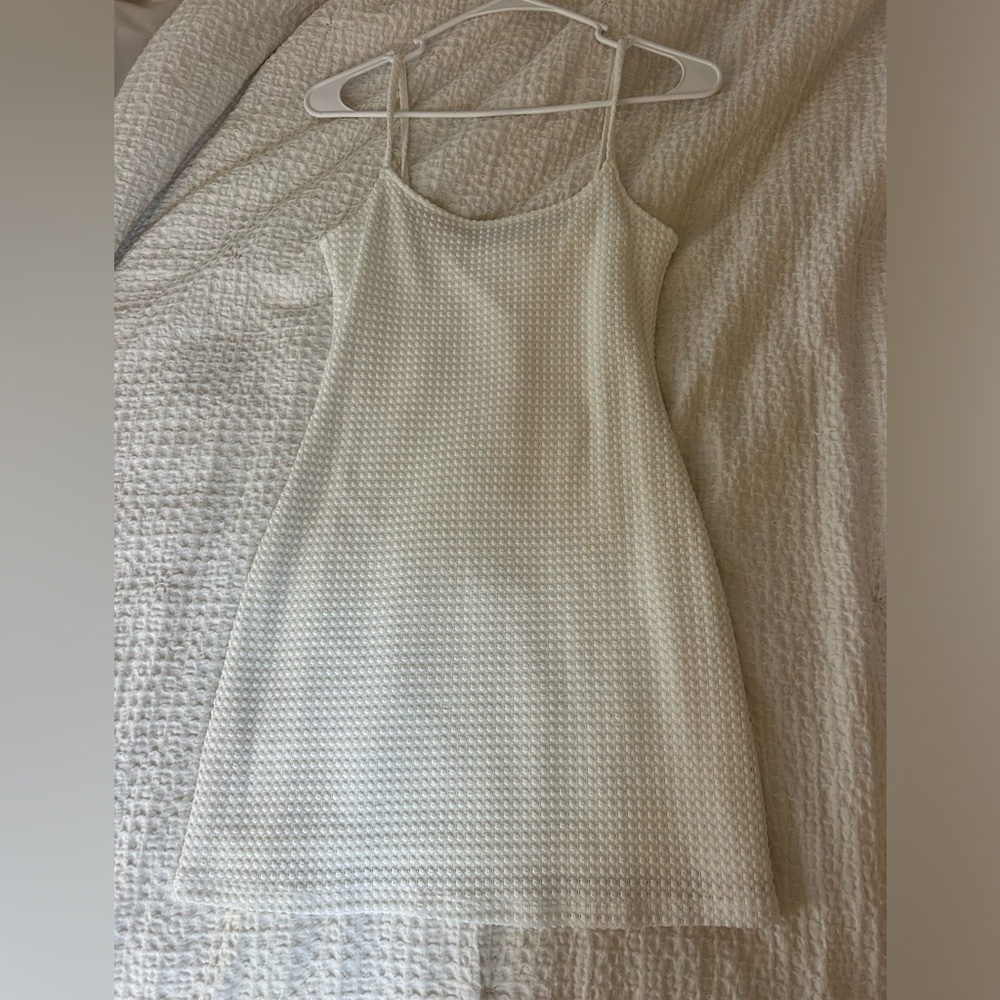 White H&M Divided Mini Dress